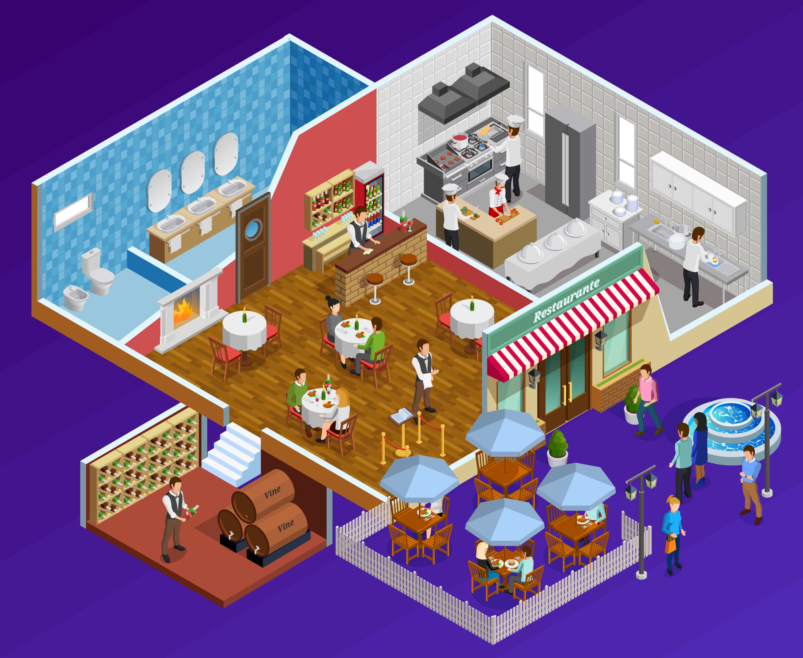 Restaurant Interior Concept