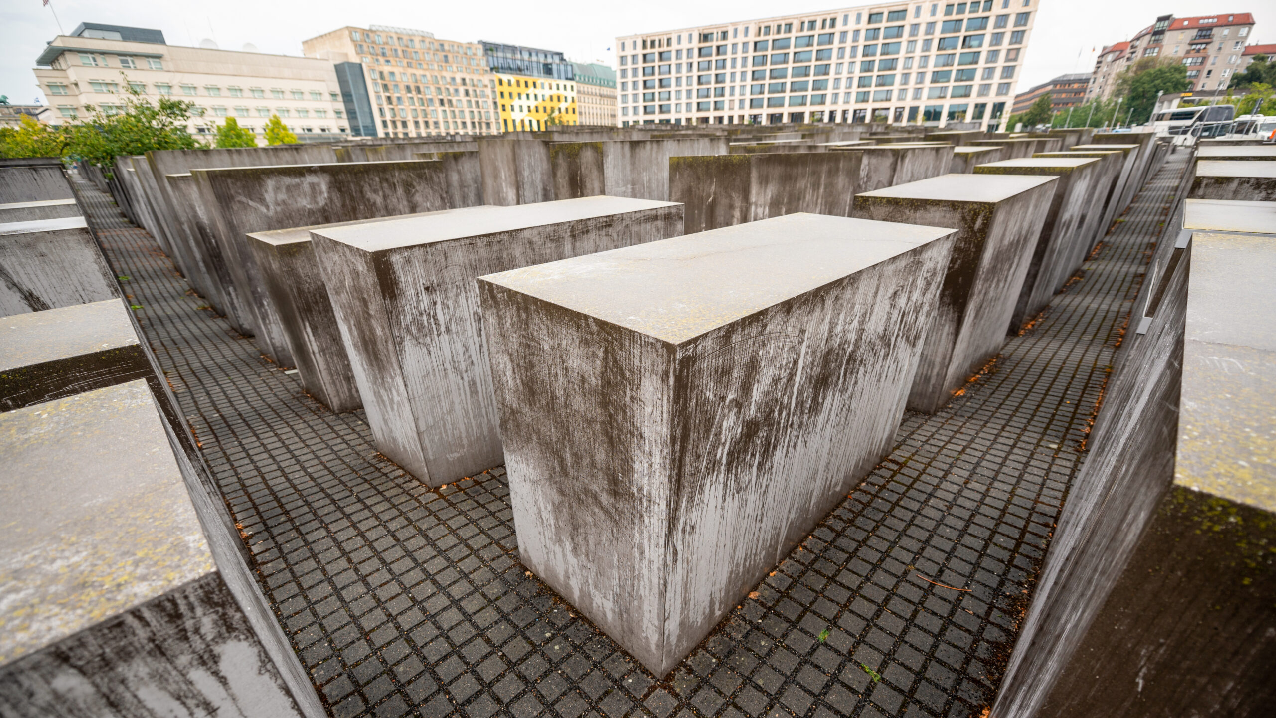 Memorial to the Murdered Jews of Europe in Berlin downtown, Germany