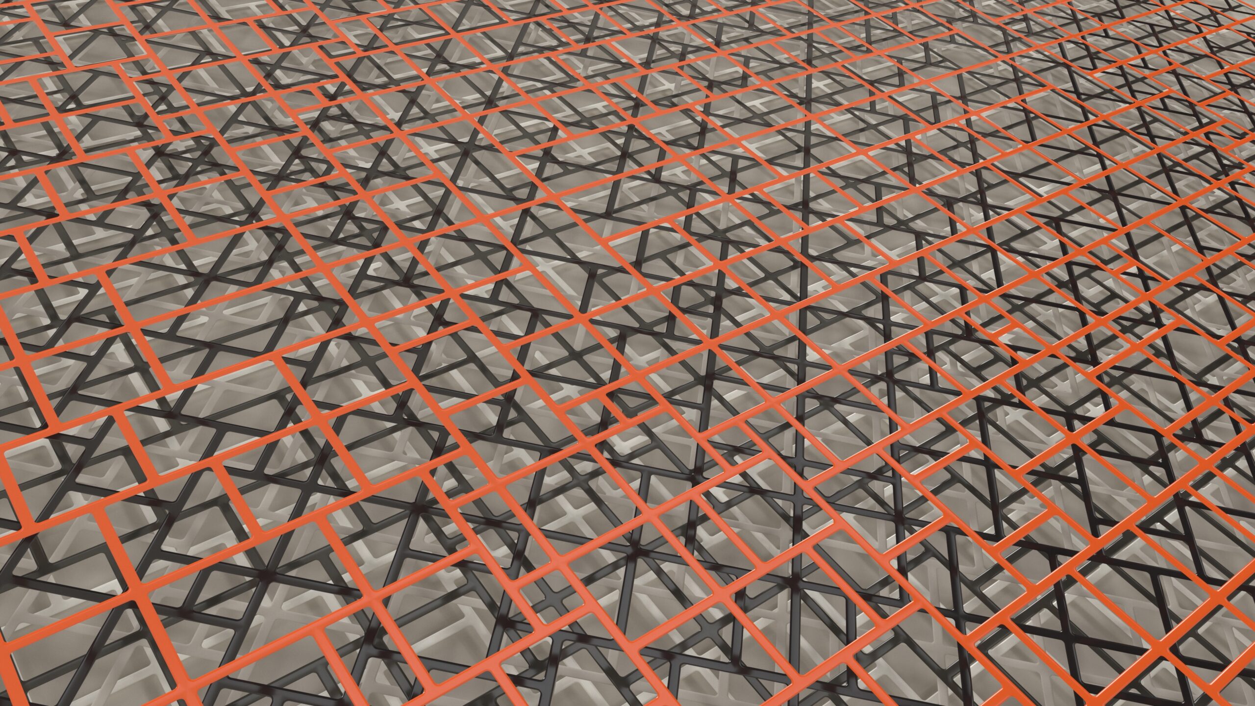 3D Geometric Abstract Background