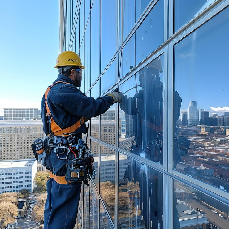 Glass Facade Cleaning